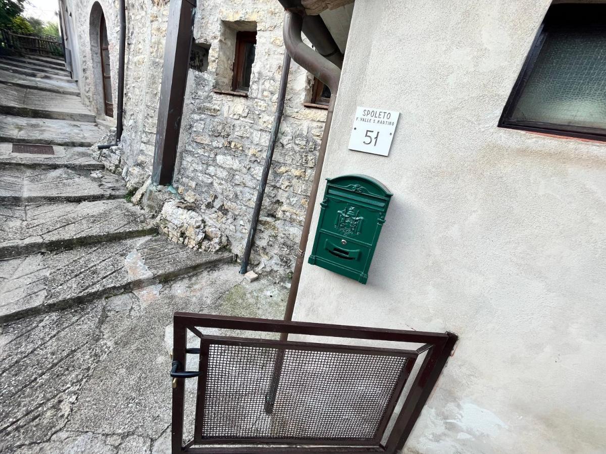 Appartamento A Valle San Martino Di Spoleto Kültér fotó